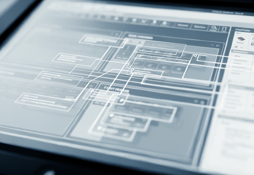 Technical UI Anatomy Diagram